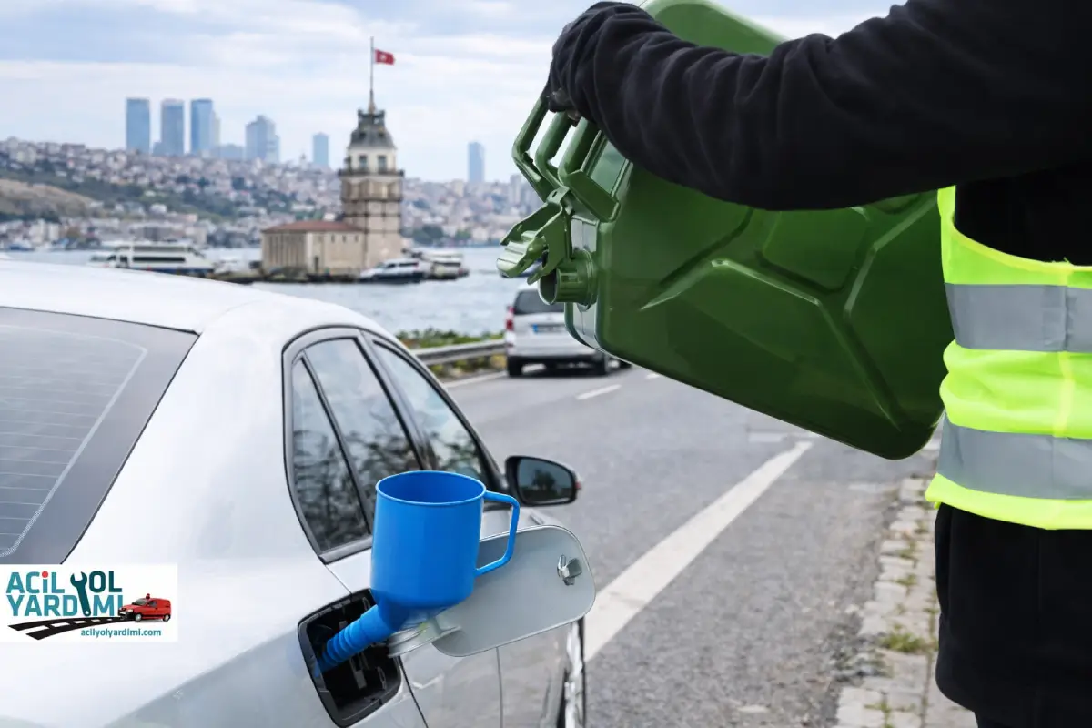 7/24 yakıt bitti yol yardım istanbul acil benzin getirme hizmeti yolda kalan araçlara hızlı destek