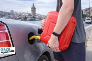 benzin getiren yol yardım istanbul 7/24 acil yakıt getirme hizmeti yolda kalan araçlara hızlı destek