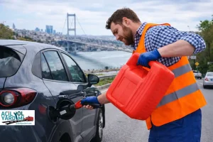 İstanbul yakıt getirme hizmeti 7/24 acil benzin dizel yakıt teslimi yolda kalan araçlara hızlı yakıt desteği